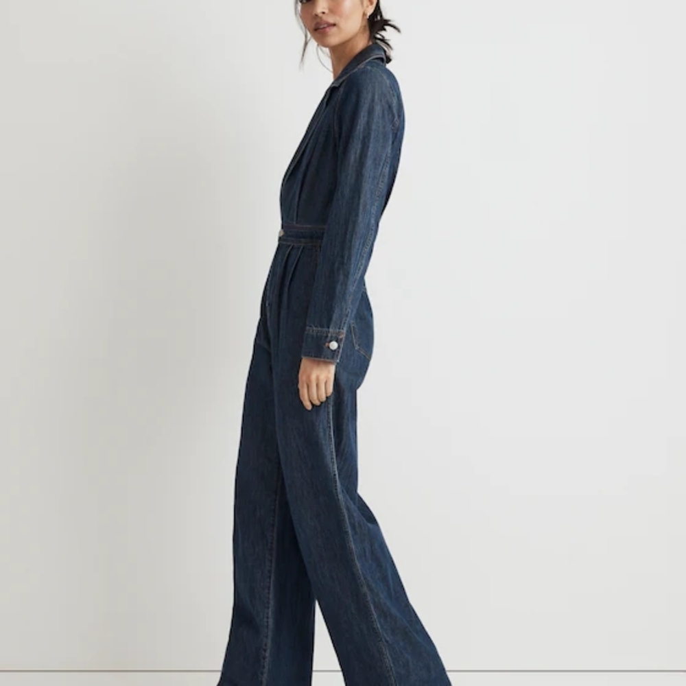 Madewell Denim Jumpsuit in Norvell Wash - Picture 4 of 7